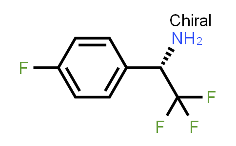 CAS No. 929804-89-7, (S)-2,2,2-trifluoro-1-(4-fluorophenyl)ethanamine