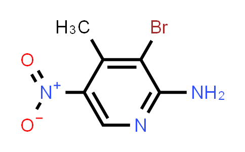 CAS No. 929976-32-9, 3-Bromo-4-methyl-5-nitropyridin-2-amine