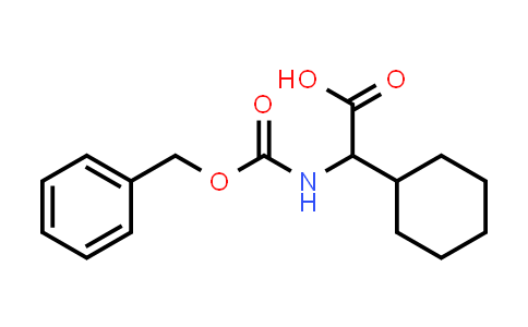 CAS No. 93025-71-9, 2-(((Benzyloxy)carbonyl)amino)-2-cyclohexylacetic acid
