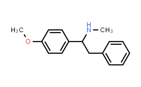 CAS No. 93027-02-2, 1-(4-Methoxyphenyl)-N-methyl-2-phenylethan-1-amine