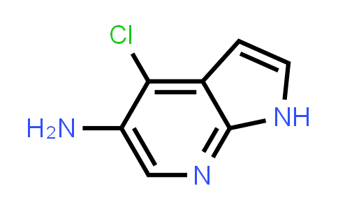 CAS No. 930293-37-1, 1H-Pyrrolo[2,3-b]pyridin-5-amine, 4-chloro-