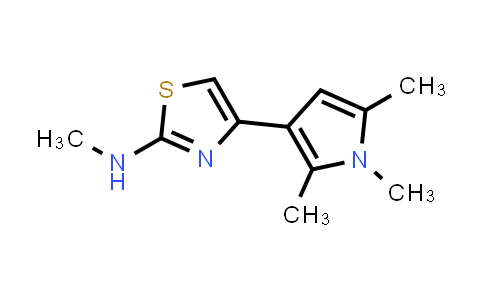 CAS No. 930447-23-7, N-Methyl-4-(1,2,5-trimethyl-1H-pyrrol-3-yl)-1,3-thiazol-2-amine