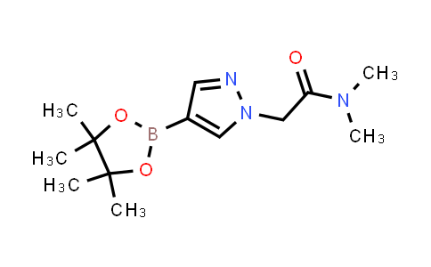 CAS No. 930596-20-6, N,N-Dimethyl-2-[4-(tetramethyl-1,3,2-dioxaborolan-2-yl)-1H-pyrazol-1-yl]acetamide