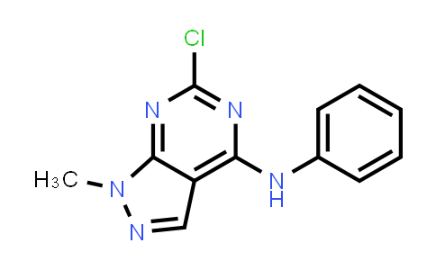 CAS No. 931719-54-9, 6-Chloro-1-methyl-N-phenyl-1H-pyrazolo[3,4-d]pyrimidin-4-amine