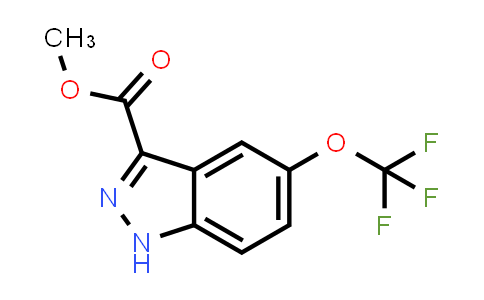 CAS No. 932041-12-8, Methyl 5-(trifluoromethoxy)-1H-indazole-3-carboxylate