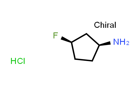 CAS No. 932706-21-3, (1S,3R)-3-Fluorocyclopentan-1-amine hydrochloride