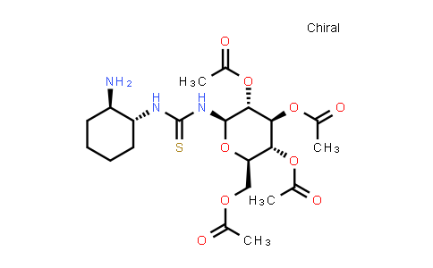 933456-75-8 | N-[(1R,2R)-2-Aminocyclohexyl]-N'-(2,3,4,6-tetra-O-acetyl-β-D-glucopyranosyl)thiourea