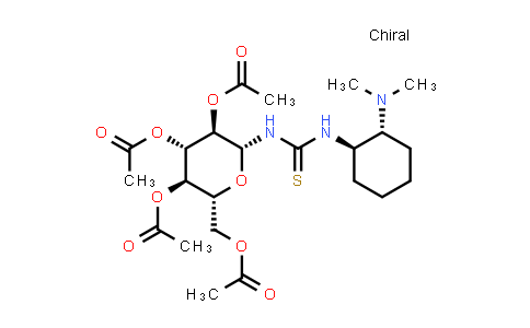 933456-78-1 | N-[(1R,2R)-2-(Dimethylamino)cyclohexyl]-N'-(2,3,4,6-tetra-O-acetyl-β-D-glucopyranosyl)thiourea