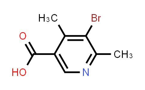 CAS No. 93350-01-7, 5-Bromo-4,6-dimethyl-nicotinic acid