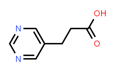 CAS No. 933682-83-8, 3-(Pyrimidin-5-yl)propanoic acid