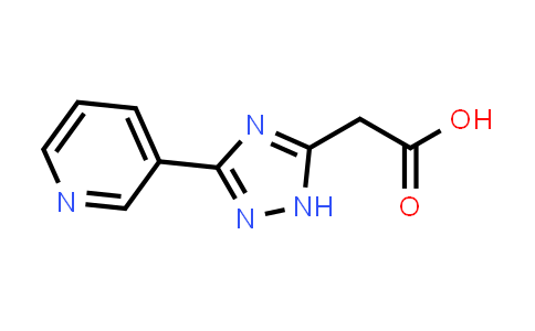 CAS No. 933685-58-6, (3-Pyridin-3-yl-1H-1,2,4-triazol-5-yl)acetic acid