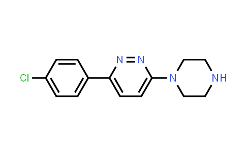 CAS No. 933693-20-0, 3-(4-Chlorophenyl)-6-piperazin-1-ylpyridazine