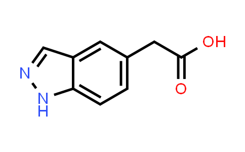 CAS No. 933694-85-0, 2-(1H-Indazol-5-yl)acetic acid