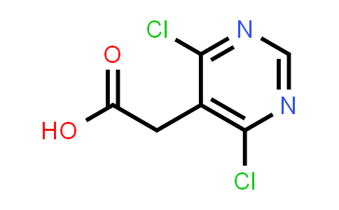 CAS No. 933702-89-7, 2-(4,6-dichloropyrimidin-5-yl)acetic acid
