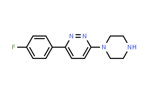 CAS No. 933725-19-0, 3-(4-Fluorophenyl)-6-piperazin-1-ylpyridazine