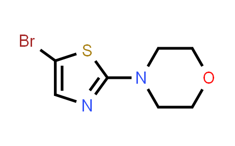 CAS No. 933728-73-5, 4-(5-Bromothiazol-2-yl)morpholine