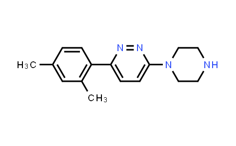 CAS No. 933731-19-2, 3-(2,4-Dimethylphenyl)-6-(piperazin-1-yl)pyridazine