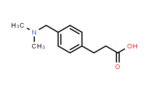 CAS No. 933737-16-7, 3-{4-[(Dimethylamino)methyl]phenyl}propanoic acid