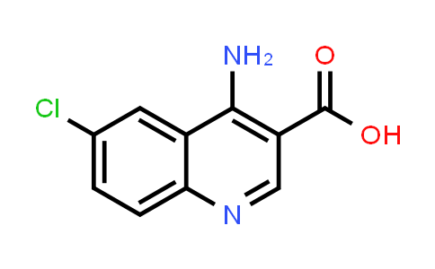 CAS No. 933740-79-5, 4-Amino-6-chloroquinoline-3-carboxylic acid