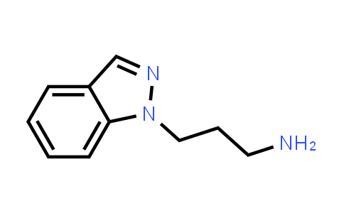 CAS No. 933744-08-2, 3-Indazol-1-yl-propylamine
