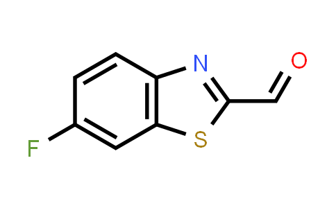 CAS No. 933749-06-5, 6-Fluorobenzo[d]thiazole-2-carbaldehyde