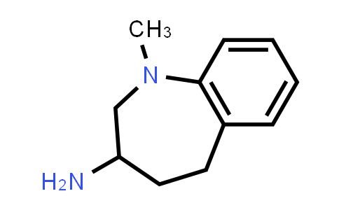 CAS No. 933756-97-9, 1-Methyl-2,3,4,5-tetrahydro-1H-benzo[b]azepin-3-amine