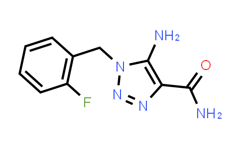 CAS No. 93416-62-7, 5-Amino-1-(2-fluorobenzyl)-1H-1,2,3-triazole-4-carboxamide
