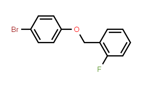 CAS No. 934240-59-2, 1-((4-Bromophenoxy)methyl)-2-fluorobenzene
