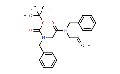 CAS No. 934364-40-6, tert-Butyl (2-(allyl(benzyl)amino)-2-oxoethyl)(benzyl)carbamate