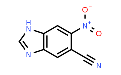 CAS No. 934474-84-7, 1H-Benzimidazole-5-carbonitrile, 6-nitro-