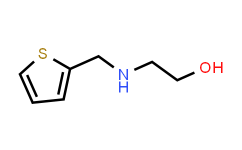 CAS No. 93448-34-1, 2-((Thiophen-2-ylmethyl)amino)ethan-1-ol