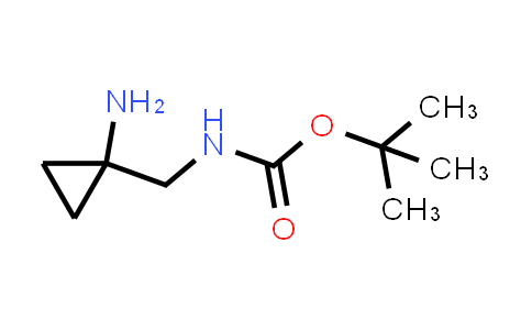 CAS No. 934481-48-8, tert-Butyl N-[(1-aminocyclopropyl)methyl]carbamate