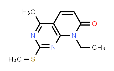 CAS No. 934493-79-5, 8-Ethyl-4-methyl-2-(methylthio)pyrido[2,3-d]pyrimidin-7(8H)-one