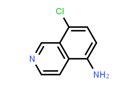 CAS No. 934554-41-3, 8-Chloroisoquinolin-5-amine