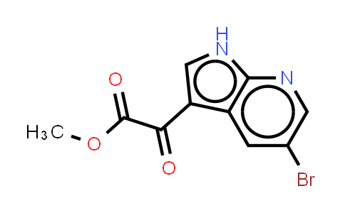 CAS No. 934568-17-9, 1H-Pyrrolo[2,3-b]pyridine-3-acetic acid, 5-bromo-a-oxo-, methyl ester
