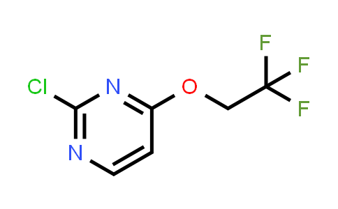 CAS No. 935252-67-8, 2-Chloro-4-(2,2,2-trifluoroethoxy)pyrimidine