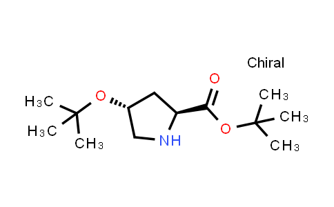 CAS No. 93527-54-9, tert-Butyl (2S,4R)-4-(tert-Butoxy)pyrrolidine-2-carboxylate