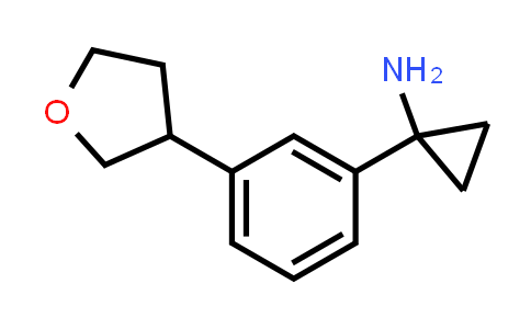 CAS No. 935460-27-8, Cyclopropanamine, 1-[3-(tetrahydro-3-furanyl)phenyl]-