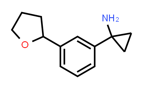 CAS No. 935460-30-3, Cyclopropanamine, 1-[3-(tetrahydro-2-furanyl)phenyl]-