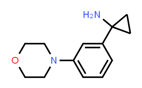 MC581076 | 935460-59-6 | Cyclopropanamine, 1-[3-(4-morpholinyl)phenyl]-