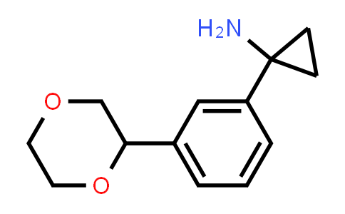 935460-70-1 | Cyclopropanamine, 1-[3-(1,4-dioxan-2-yl)phenyl]-