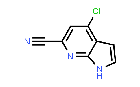 CAS No. 935466-70-9, 4-Chloro-1H-Pyrrolo[2,3-b]pyridine-6-carbonitrile