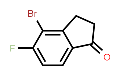 CAS No. 935681-01-9, 4-Bromo-5-fluoro-2,3-dihydro-1H-inden-1-one