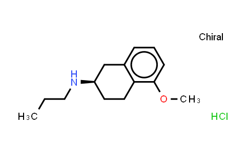 CAS No. 93601-85-5, (R)-1,2,3,4-Tetrahydro-5-methoxy-n-propyl-2-naphthalenamine hydrochloride