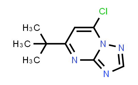CAS No. 93608-69-6, 5-(tert-Butyl)-7-chloro-[1,2,4]triazolo[1,5-a]pyrimidine