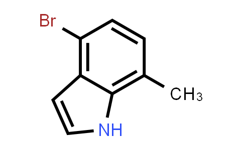 CAS No. 936092-87-4, 4-Bromo-7-methyl-1H-indole