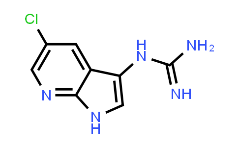 MC581134 | 936242-62-5 | Guanidine, N-(5-chloro-1H-pyrrolo[2,3-b]pyridin-3-yl)-