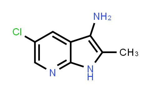 CAS No. 936243-42-4, 1H-Pyrrolo[2,3-b]pyridin-3-amine, 5-chloro-2-methyl-