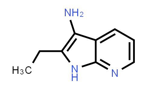CAS No. 936243-55-9, 1H-Pyrrolo[2,3-b]pyridin-3-amine, 2-ethyl-