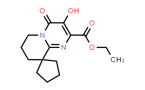 MC581161 | 936493-98-0 | Ethyl 3'-hydroxy-4'-oxo-4',6',7',8'-tetrahydrospiro[cyclopentane-1,9'-pyrido[1,2-a]pyrimidine]-2'-carboxylate
